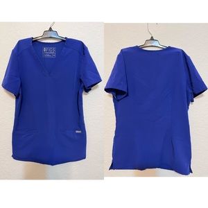 Figs Casma Three Pocket Scrub Top Size XXS